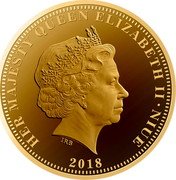 Niue 2 Dollars (Elvis Presley Joins the Army) HER MAJESTY QUEEN ELIZABETH II NIUE IRB 2018 coin obverse Niue 2 Dollars (Elvis Presley Joins the Army) HER MAJESTY QUEEN ELIZABETH II NIUE IRB 2018 coin obverse
