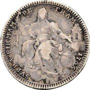 Italy 2 Giulio (Clement XIII) KM# 998a SVPRA FIRMAM PE TRAM 1766 coin reverse Italy 2 Giulio (Clement XIII) KM# 998a SVPRA FIRMAM PE TRAM 1766 coin reverse