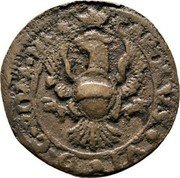 Italy 2 Grani Charles IV 1734  CAROLVS VI D G ROM IM coin obverse