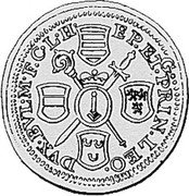 Belgium 2 Liards (John Theodore of Bavaria) KM# 154 EP ET PRIN LEO DVX BVL M F C L H coin reverse Belgium 2 Liards (John Theodore of Bavaria) KM# 154 EP ET PRIN LEO DVX BVL M F C L H coin reverse