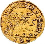 Italy 2 Zecchini (Carlo Ruzzini) QVAR DVCAT VENET coin reverse Italy 2 Zecchini (Carlo Ruzzini) QVAR DVCAT VENET coin reverse