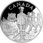 Canada 20 Dollars Commemorating Black History. Second Construction Battalion 2023 CANADA KD coin reverse Canada 20 Dollars Commemorating Black History. Second Construction Battalion 2023 CANADA KD coin reverse