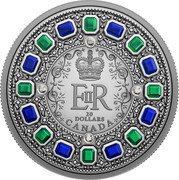 Canada 20 Dollars The Imperial State Crown 2022 EꞮꞮR 20 DOLLARS CANADA coin reverse Canada 20 Dollars The Imperial State Crown 2022 EꞮꞮR 20 DOLLARS CANADA coin reverse