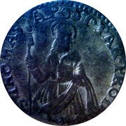 Italy 20 Soldi (Francesco Farnese) S THOMAS APOST PAR PROT coin reverse Italy 20 Soldi (Francesco Farnese) S THOMAS APOST PAR PROT coin reverse