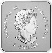Canada 3 Dollars Maple Leaf Quartet. Part 2 2017 ELIZABETH II D G REGINA 3 DOLLARS SB coin obverse Canada 3 Dollars Maple Leaf Quartet. Part 2 2017 ELIZABETH II D G REGINA 3 DOLLARS SB coin obverse