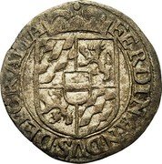 Belgium 3 Patards (Ferdinand of Bavaria) KM# E35 FERDINANDVS DEI GRATIA coin obverse Belgium 3 Patards (Ferdinand of Bavaria) KM# E35 FERDINANDVS DEI GRATIA coin obverse