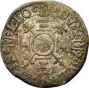 Belgium 3 Patards (Ferdinand of Bavaria) KM# E35 DVX BVLI EPIS LEO coin reverse Belgium 3 Patards (Ferdinand of Bavaria) KM# E35 DVX BVLI EPIS LEO coin reverse