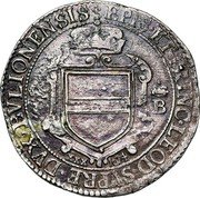 Belgium 30 Patards (Ferdinand of Bavaria) KM# 60.1 EPIS T PRINC LEOD SVPRE DVX BVLIONENSIS F B XXX 1614 coin reverse Belgium 30 Patards (Ferdinand of Bavaria) KM# 60.1 EPIS T PRINC LEOD SVPRE DVX BVLIONENSIS F B XXX 1614 coin reverse