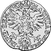 Belgium 4 Patards Ferdinand of Bavaria (1612-19) Rare KM# A35 MATHIAS ROMANO IMPE SEM AVG coin reverse Belgium 4 Patards Ferdinand of Bavaria (1612-19) Rare KM# A35 MATHIAS ROMANO IMPE SEM AVG coin reverse
