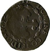 Italy 4 Soldi (Carlo Emanuele II Regency Tomaso & Maurizio) IN TE DOMINE CONFIDO coin reverse Italy 4 Soldi (Carlo Emanuele II Regency Tomaso & Maurizio) IN TE DOMINE CONFIDO coin reverse