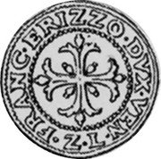 Italy 5 Soldi (Francesco Erizzo) KM# Pn18 FRANC. ERIZZO. DVX. VEN. coin obverse Italy 5 Soldi (Francesco Erizzo) KM# Pn18 FRANC. ERIZZO. DVX. VEN. coin obverse