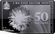 Niue 50 Dollars SilverNote Coinbar 2023  Bullion 1 KG FINE SILVER 9999 PIBLIC SEAL OF NIUE ATUA NIUE TUKULAGI NIUE ISLAND 2023 50 DOLLARS VERIFICATION CODE ADG524F87SD5 coin obverse
