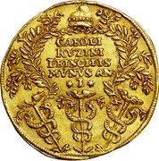 Italy 6 Zecchini (Carlo Ruzzini) CAROLI RVZINI PRINCIPIS MVNVS AN I coin reverse Italy 6 Zecchini (Carlo Ruzzini) CAROLI RVZINI PRINCIPIS MVNVS AN I coin reverse