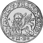 Italy 72 Soldi (Francesco Erizzo) KM# Pn22 S M V FRANC ERID M B coin obverse Italy 72 Soldi (Francesco Erizzo) KM# Pn22 S M V FRANC ERID M B coin obverse