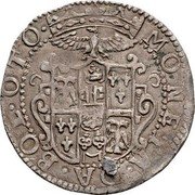 Italy 8 Bolognini (Francesco I d'Este) MONETA DA BOL OTO coin reverse Italy 8 Bolognini (Francesco I d'Este) MONETA DA BOL OTO coin reverse