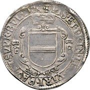 Belgium Daler of 32 Patards (Ferdinand of Bavaria) EPIS ET PRIN LEO VTRI BAV ET SVPR BVLL DVX F B XXXII 1637 coin reverse Belgium Daler of 32 Patards (Ferdinand of Bavaria) EPIS ET PRIN LEO VTRI BAV ET SVPR BVLL DVX F B XXXII 1637 coin reverse