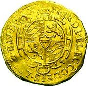 Belgium Ducat (Ferdinand of Bavaria) KM# 63 FE RDI ELEC COL EPS LEO D BAV DV X coin obverse Belgium Ducat (Ferdinand of Bavaria) KM# 63 FE RDI ELEC COL EPS LEO D BAV DV X coin obverse