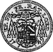 Belgium Ducat (John Theodore of Bavaria) KM# 151 EP PR FR RAT LOED 17 49 coin reverse Belgium Ducat (John Theodore of Bavaria) KM# 151 EP PR FR RAT LOED 17 49 coin reverse