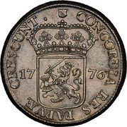 Netherlands Ducat (Piedfort) KM# P67 CONCORDIA RES PARVAE CRESCUNT 17 76 coin reverse Netherlands Ducat (Piedfort) KM# P67 CONCORDIA RES PARVAE CRESCUNT 17 76 coin reverse