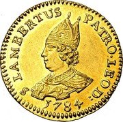 Belgium Ducat (St. Lambert) KM# 177 S LAMBERTUS PATRO LEOD 1784 coin obverse Belgium Ducat (St. Lambert) KM# 177 S LAMBERTUS PATRO LEOD 1784 coin obverse