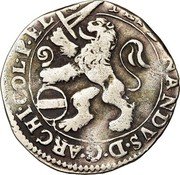 Belgium Escalin (Ferdinand of Bavaria) KM# 58 FERDINANVS D G ARCHI COL P ELE coin obverse Belgium Escalin (Ferdinand of Bavaria) KM# 58 FERDINANVS D G ARCHI COL P ELE coin obverse