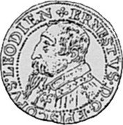 Belgium Florin D'or (Ernst) KM# A20 ERNESTVS D G EPISCOPVS LEODIEN coin obverse Belgium Florin D'or (Ernst) KM# A20 ERNESTVS D G EPISCOPVS LEODIEN coin obverse