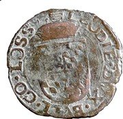 Belgium Liard (Ernest of Bavaria) KM# 12 LEODIE DVX BVLL CO LOSS coin reverse