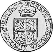 Belgium Liard (Ernst) KM# 11 ERNESTVS BAVA DVX D G EPISC CO coin obverse Belgium Liard (Ernst) KM# 11 ERNESTVS BAVA DVX D G EPISC CO coin obverse