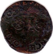 Belgium Liard (Ferdinand of Bavaria) KM# 31 MAR FRANCHI COMES DE HORNE coin reverse Belgium Liard (Ferdinand of Bavaria) KM# 31 MAR FRANCHI COMES DE HORNE coin reverse