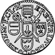 Belgium Liard (John Theodore of Bavaria) KM# 150 EP ET PRIN LEO DUX BUL M F C L H coin reverse Belgium Liard (John Theodore of Bavaria) KM# 150 EP ET PRIN LEO DUX BUL M F C L H coin reverse