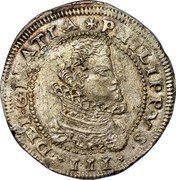 Italy Scudo (Filippo III) KM# 15 PHILIPPVS. III. DEI GRATIA coin obverse Italy Scudo (Filippo III) KM# 15 PHILIPPVS. III. DEI GRATIA coin obverse