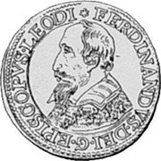 Belgium Teston Of 15 Patards (Ferdinand of Bavaria) KM# 44 FERDINANDVS DEI G EPISCOPVS LEODI coin obverse Belgium Teston Of 15 Patards (Ferdinand of Bavaria) KM# 44 FERDINANDVS DEI G EPISCOPVS LEODI coin obverse