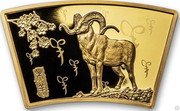Samoa 1/2 Dollar Year of the Goat 2022 No Date 山羊 coin reverse Samoa 1/2 Dollar Year of the Goat 2022 No Date 山羊 coin reverse