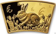 Samoa 1/2 Dollar Year of the Rabbit 2022 No Date 兔年 coin reverse Samoa 1/2 Dollar Year of the Rabbit 2022 No Date 兔年 coin reverse