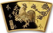 Samoa 1/2 Dollar Year of the Rooster 2022 No Date 公雞 coin reverse Samoa 1/2 Dollar Year of the Rooster 2022 No Date 公雞 coin reverse