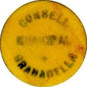 Spain 1 Peseta (Granadella) CONSELL MUNICIPAL GRANADELLA coin obverse Spain 1 Peseta (Granadella) CONSELL MUNICIPAL GRANADELLA coin obverse
