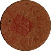 Spain 1 Peseta (Llivia) VAL 1 PTA COMITE DE LLIVIA coin obverse Spain 1 Peseta (Llivia) VAL 1 PTA COMITE DE LLIVIA coin obverse
