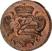 Italy 1 Soldo (Francesco II) KM# 39a coin obverse Italy 1 Soldo (Francesco II) KM# 39a coin obverse