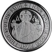 Samoa 1 Tala Alpha & Omega 2021 I HAVE FOUGHT A GOOD FIGHT I HAVE KEPT THE FAITH coin reverse Samoa 1 Tala Alpha & Omega 2021 I HAVE FOUGHT A GOOD FIGHT I HAVE KEPT THE FAITH coin reverse
