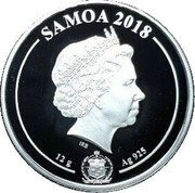 Samoa 1 Tala (History of Seafaring. Training Ship Deutschland) SAMOA 2018 12 G AG 925 IRB coin obverse Samoa 1 Tala (History of Seafaring. Training Ship Deutschland) SAMOA 2018 12 G AG 925 IRB coin obverse