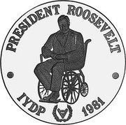 Samoa 10 Tala IYDP. President Franklin Roosevelt 1981 Proof KM# 48 IYDP 1981 PRESIDENT ROOSEVELT coin reverse Samoa 10 Tala IYDP. President Franklin Roosevelt 1981 Proof KM# 48 IYDP 1981 PRESIDENT ROOSEVELT coin reverse