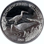Samoa 10 Tala Tanumafili II Endangered Wildlife 1992 Proof KM# 98 ENDANGERED WILDLIFE 1992 coin reverse Samoa 10 Tala Tanumafili II Endangered Wildlife 1992 Proof KM# 98 ENDANGERED WILDLIFE 1992 coin reverse