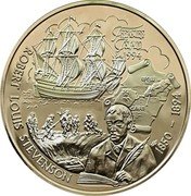 Samoa 10 Tala 100th Anniversary of the Death of Robert Louis Stephenson 1994 Proof KM# 121 TREASURE ISLAND 1994 UPOLU SAVAII ROBERT LOUIS STEVENSON 1850-1894 coin reverse Samoa 10 Tala 100th Anniversary of the Death of Robert Louis Stephenson 1994 Proof KM# 121 TREASURE ISLAND 1994 UPOLU SAVAII ROBERT LOUIS STEVENSON 1850-1894 coin reverse