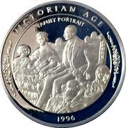 Samoa 10 Tala Victorian Age 1996 Proof KM# 127 VICTORIAN AGE A FAMILY PORTRAIT 1996 coin reverse Samoa 10 Tala Victorian Age 1996 Proof KM# 127 VICTORIAN AGE A FAMILY PORTRAIT 1996 coin reverse