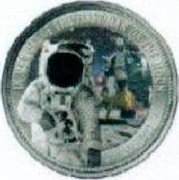 Samoa 10 Tala Neil Armstrong 2013 Proof KM# 243 NEIL ARMSTRONG... coin reverse