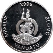 Vanuatu 10 Vatu (Libythea Geoffroyi) 2006 RIPABLIK BLONG LONG GOD YUMI STANAP VANUATU coin obverse Vanuatu 10 Vatu (Libythea Geoffroyi) 2006 RIPABLIK BLONG LONG GOD YUMI STANAP VANUATU coin obverse