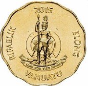 Vanuatu 100 Vatu Nation’s Parliament House 2015  2015 RIPABLIK BLONG VANUATU LONG GOD YUMI STANAP coin obverse Vanuatu 100 Vatu Nation’s Parliament House 2015  2015 RIPABLIK BLONG VANUATU LONG GOD YUMI STANAP coin obverse
