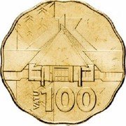 Vanuatu 100 Vatu Nation’s Parliament House 2015  100 VATU coin reverse Vanuatu 100 Vatu Nation’s Parliament House 2015  100 VATU coin reverse