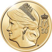 Belgium 12-1/2 Euro (Philippe Queen Mathilde) M 50 IB coin reverse Belgium 12-1/2 Euro (Philippe Queen Mathilde) M 50 IB coin reverse