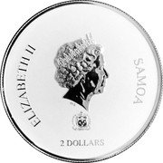Samoa 2 Dollars 250th Birthday of Beethoven 2020 IRB ELIZABETH II SAMOA 2 DOLLARS coin obverse